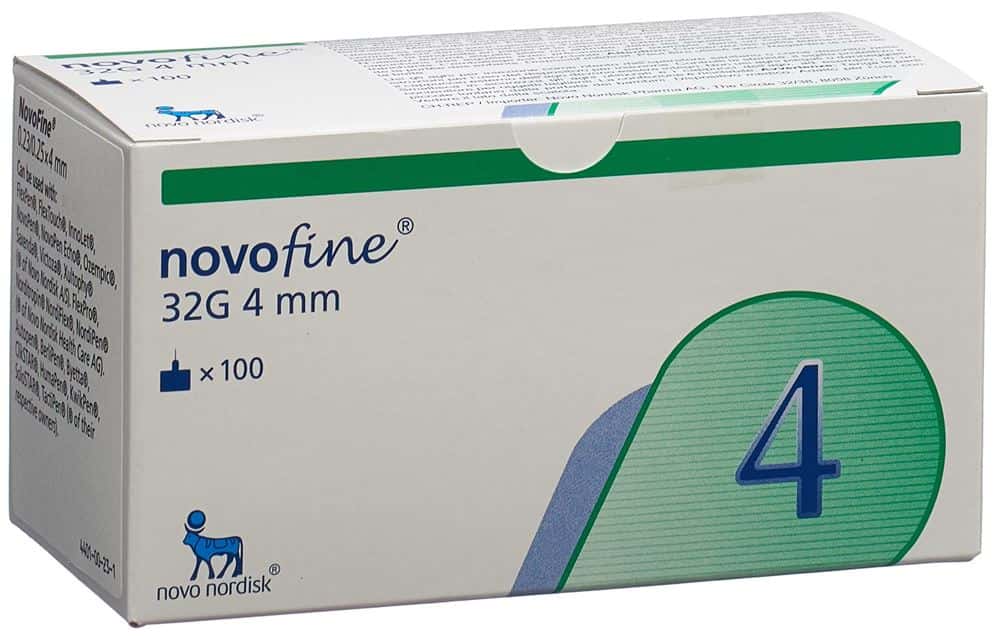 AIGUIL NOVOFINE + 32G 4MM B100