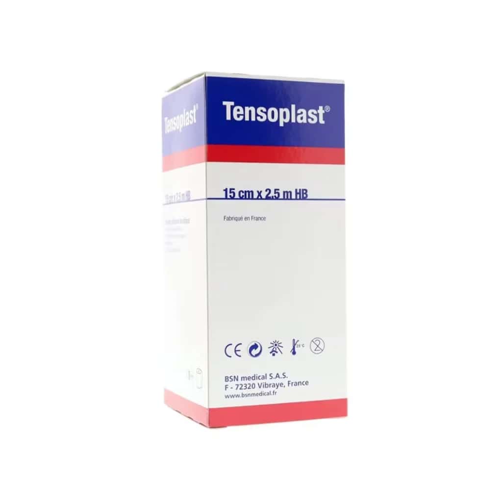 TENSOPLAST HB BANDE ADH 2,5M X 6CM B/1