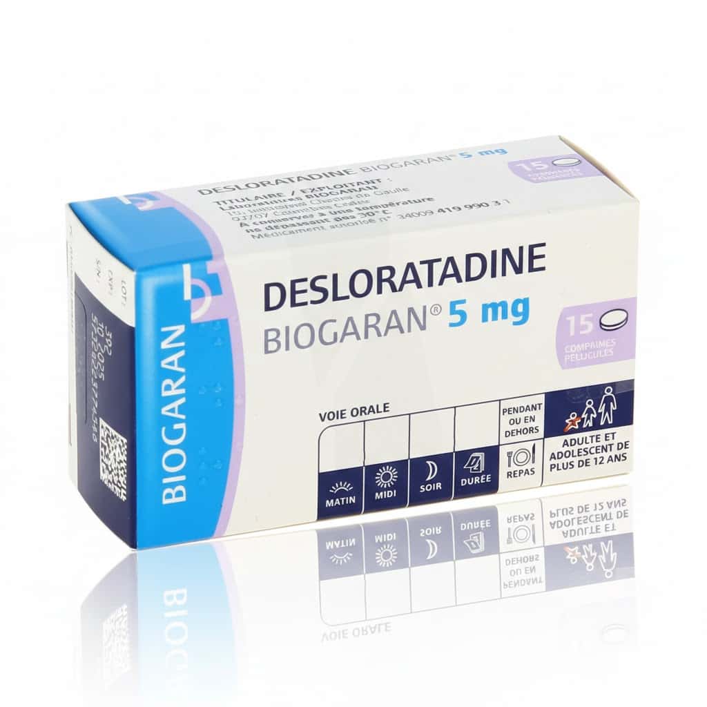 DESLORATADINE BGR 5MG CP B/15