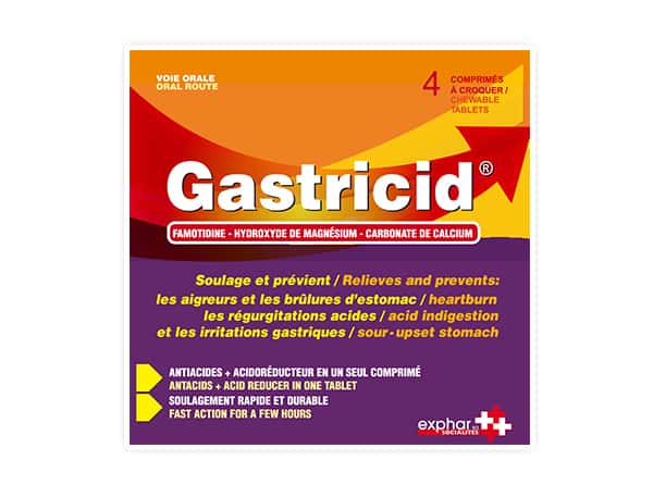 GASTRICID CPR A MACHER POCH/4PRES/50