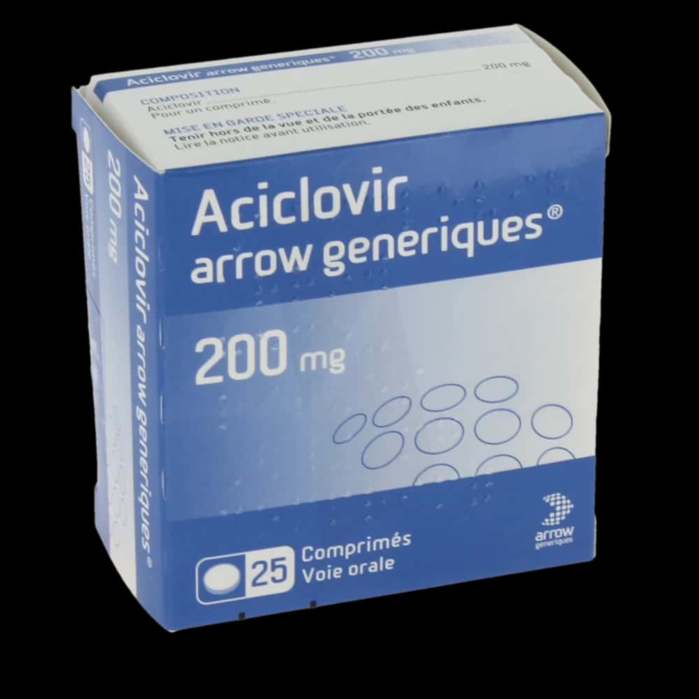 ACICLOVIR ARROW 200MG CP B/25