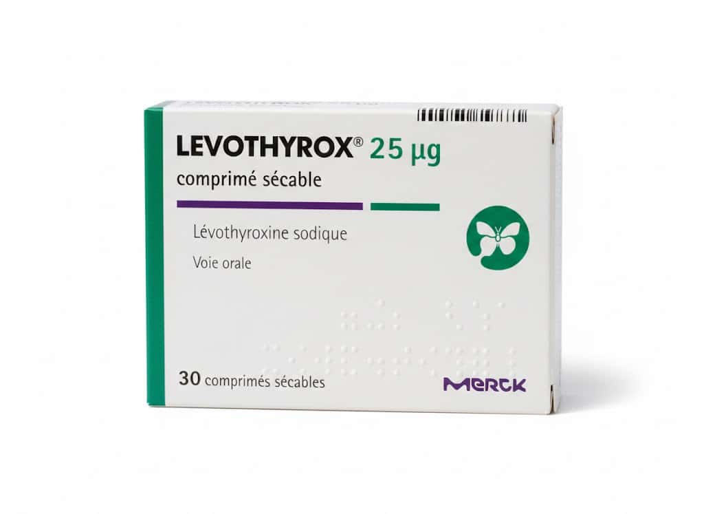 LEVOTHYROX 25MCG CPR BT 30