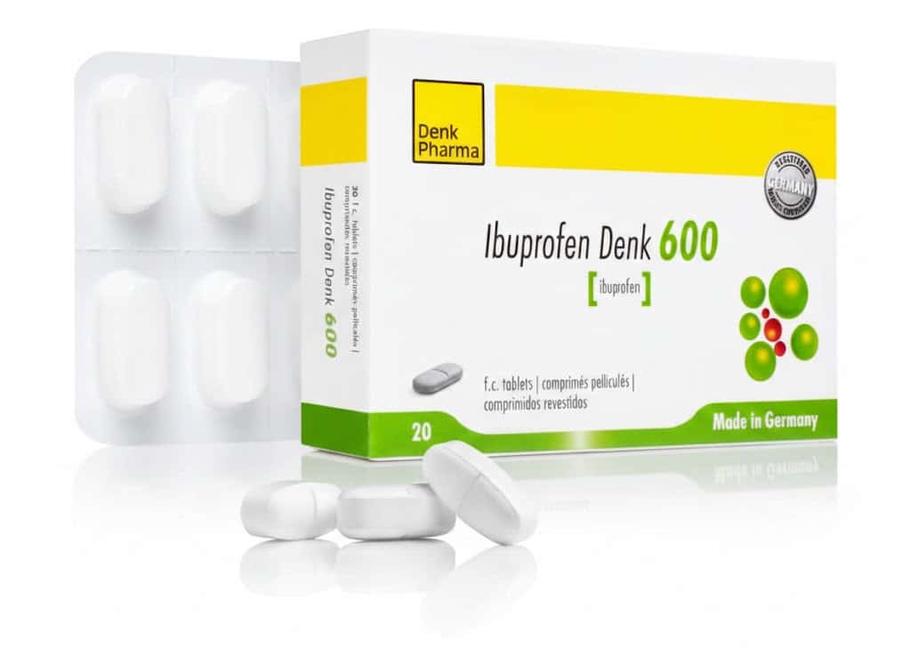 IBUPROFEN DENK 600 CP B/20