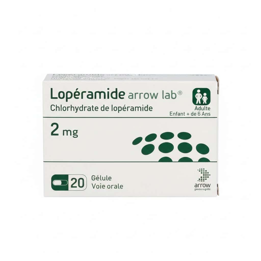 LOPERAMIDE ARROW 2MG GEL B/20