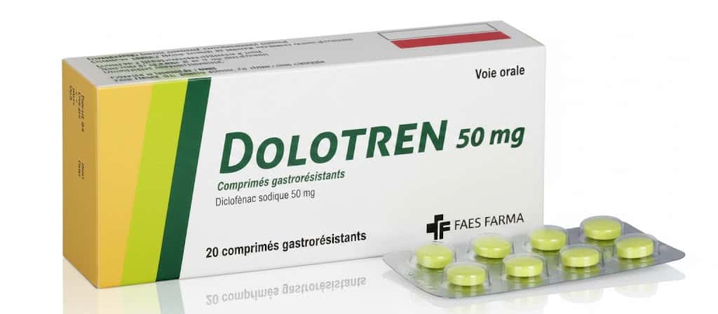 DOLOTREN 50MG CPR BTE 20