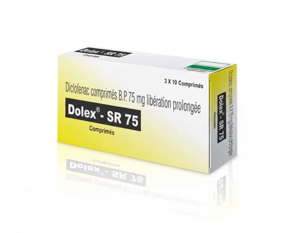 DOLEX SR 75MG CP BT 30