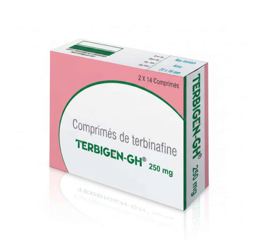 TERBIGEN GH 250MG CP B/28