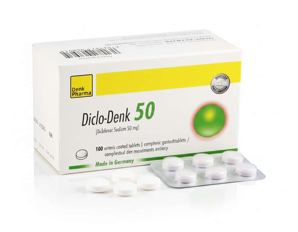 DICLO DENK 50MG CPR BT/20