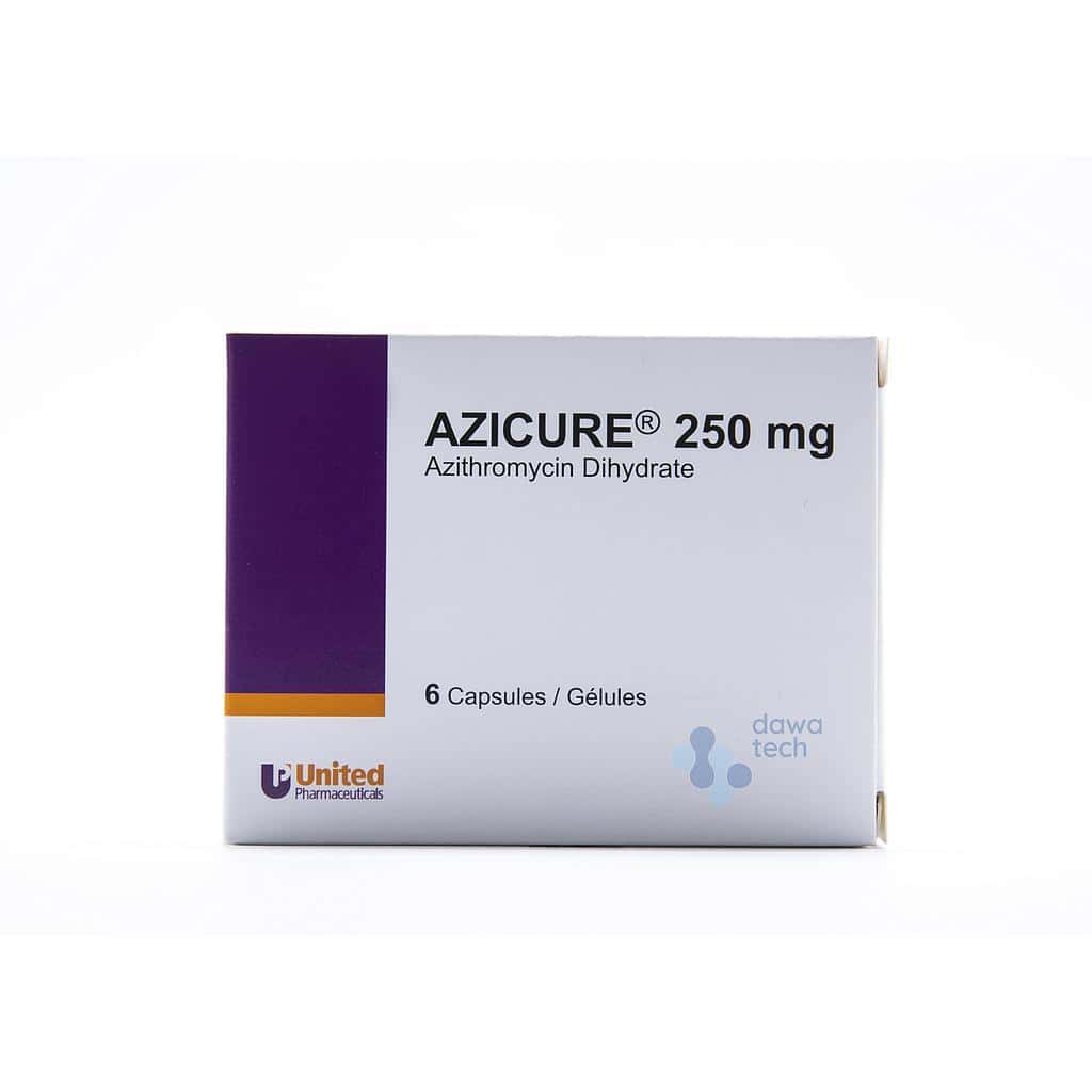 AZICURE CPR 250MG BT6