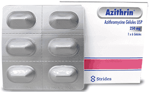 AZITHRIN GELU 250MG BT6