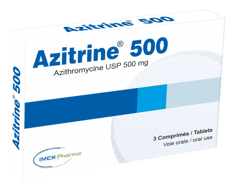AZITRINE 500 MG BT 3 CP