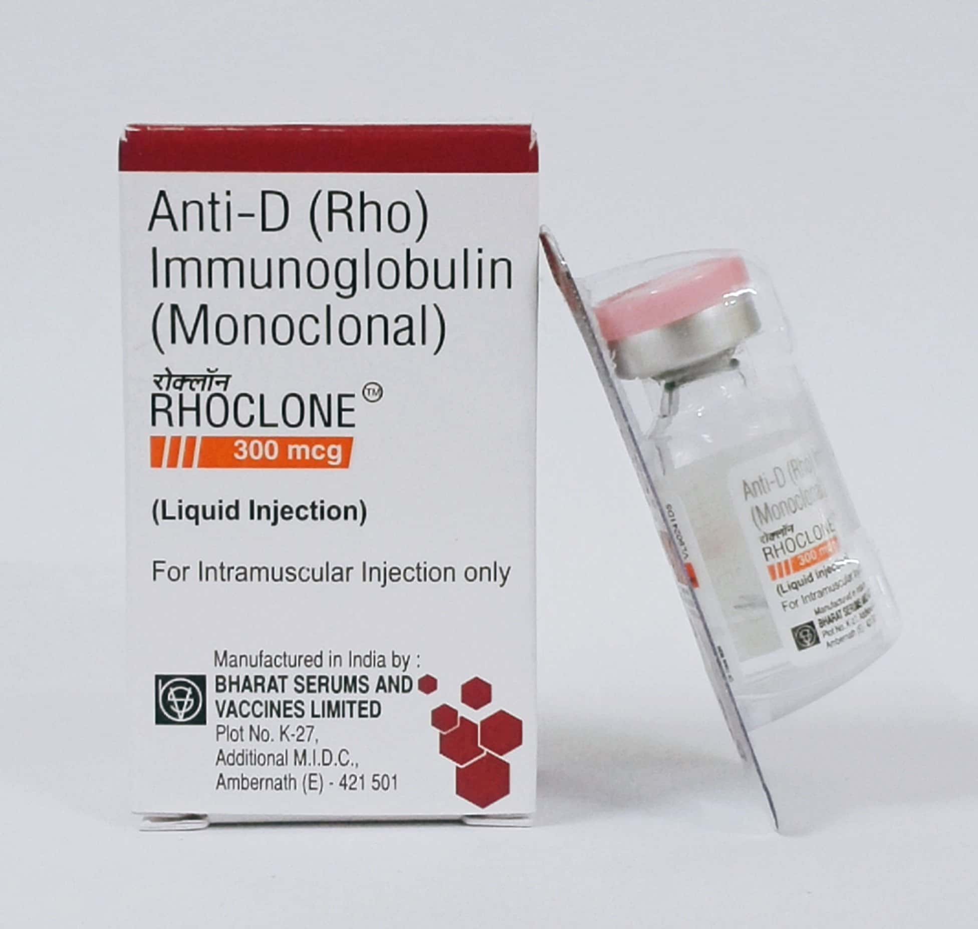 RHOCLONE ANTI-D IMMUNOGLOBULINE