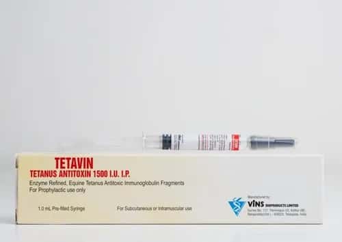 TETAVIN SERUM IP 1ML 1500UI BT1