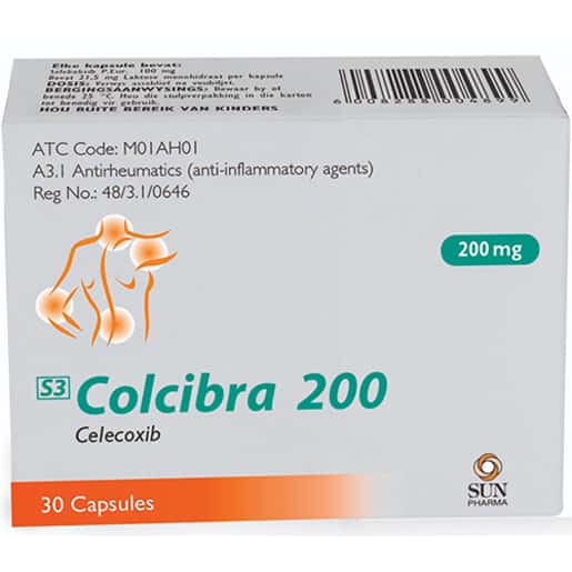COLCIBRA 200MG GEL B/30