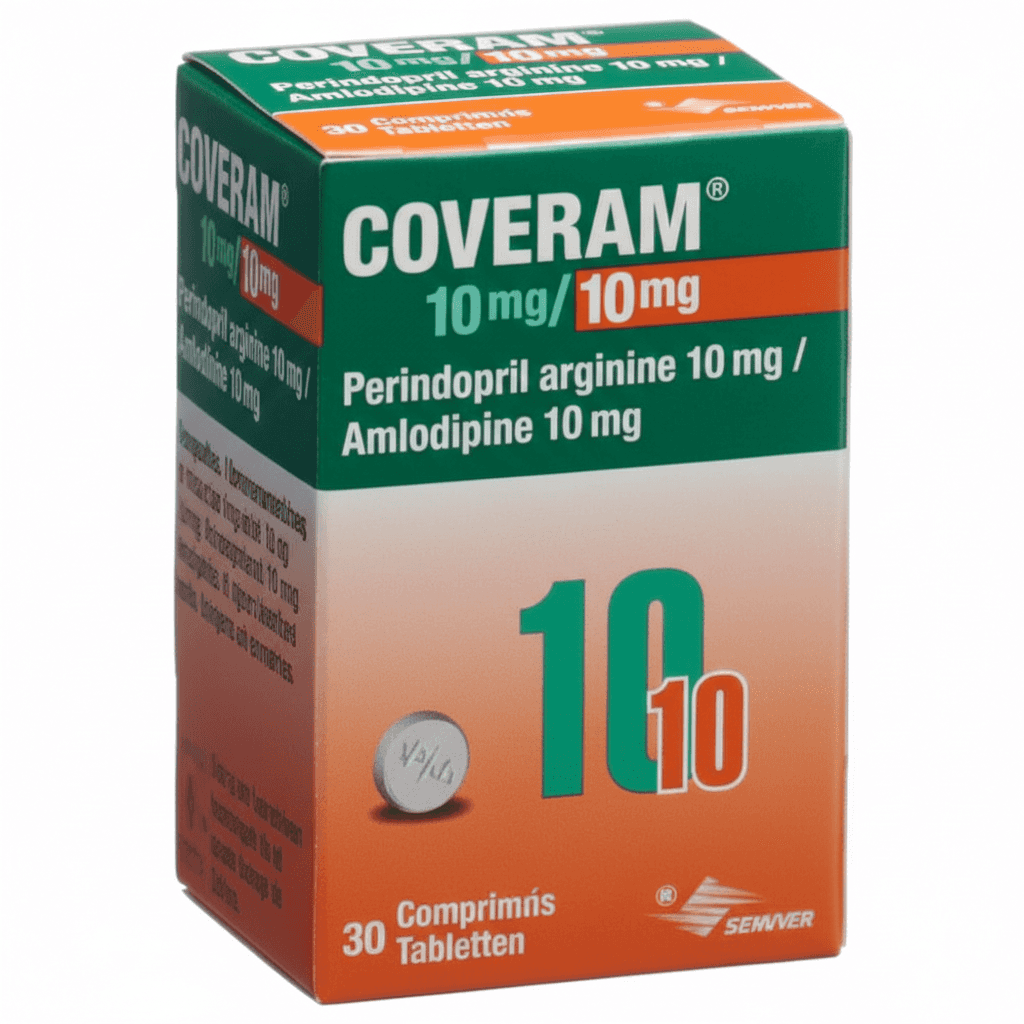COVERAM 10MG/10MG CP BT 30