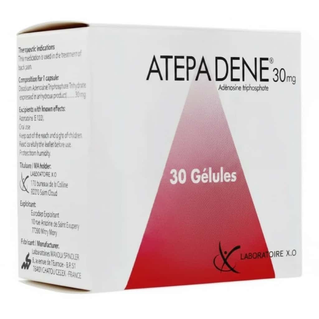ATEPADENE 30MG GELU BT 30