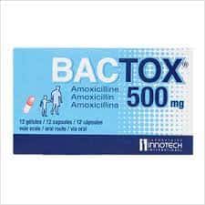 BACTOX 500MG GELULE BT 12