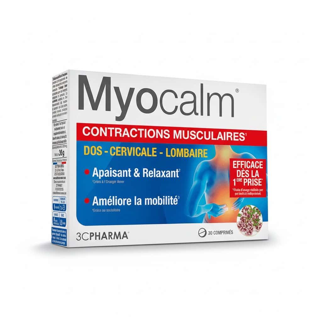 MYOCALM CONTRACTION MUSCULAIRE...
