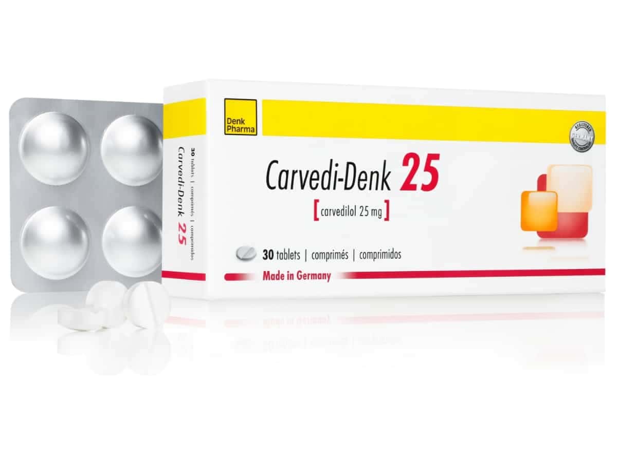 CARVEDI DENK CPR 25MG BT30
