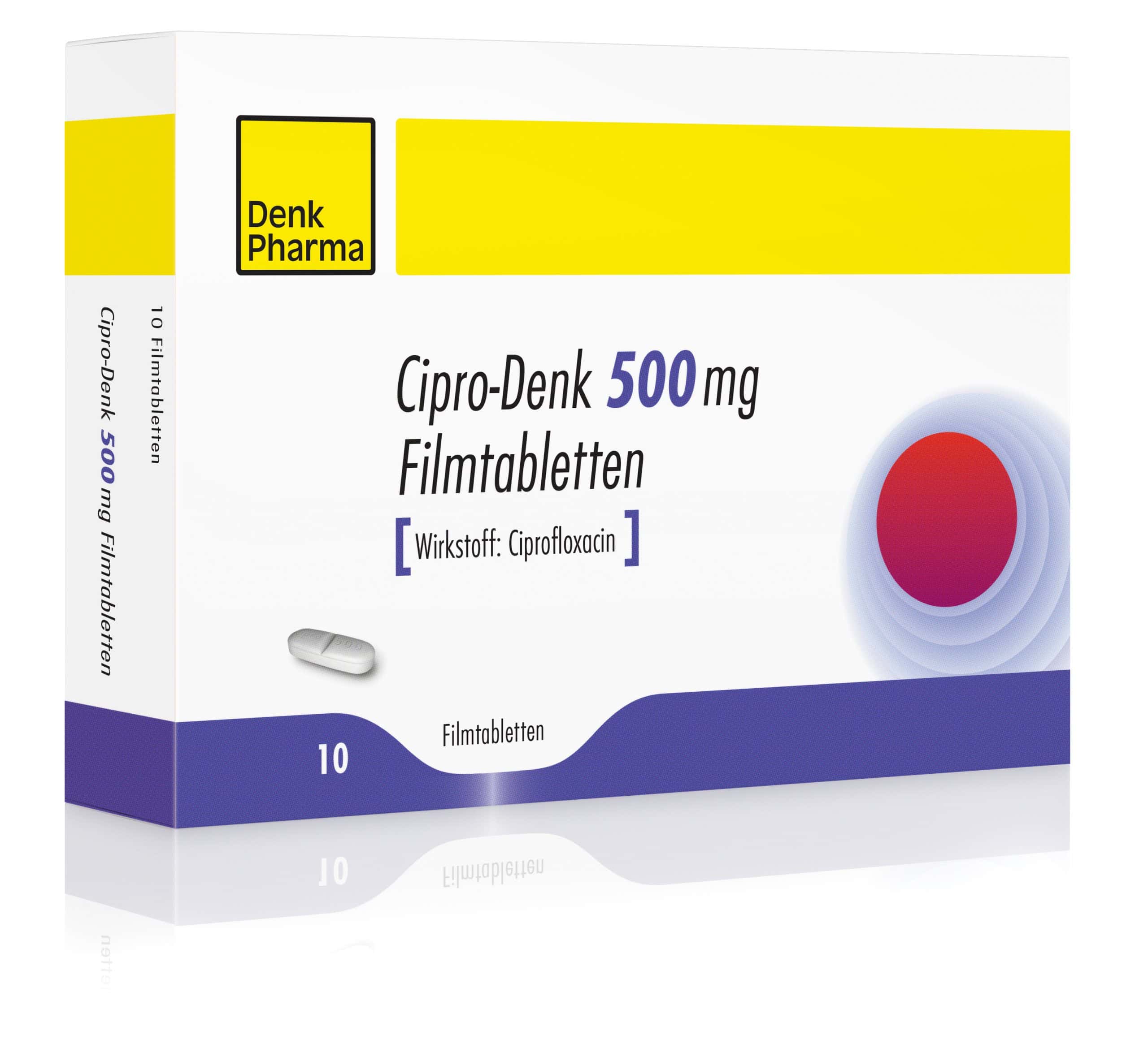 CIPRO DENK 500MG CP B/10