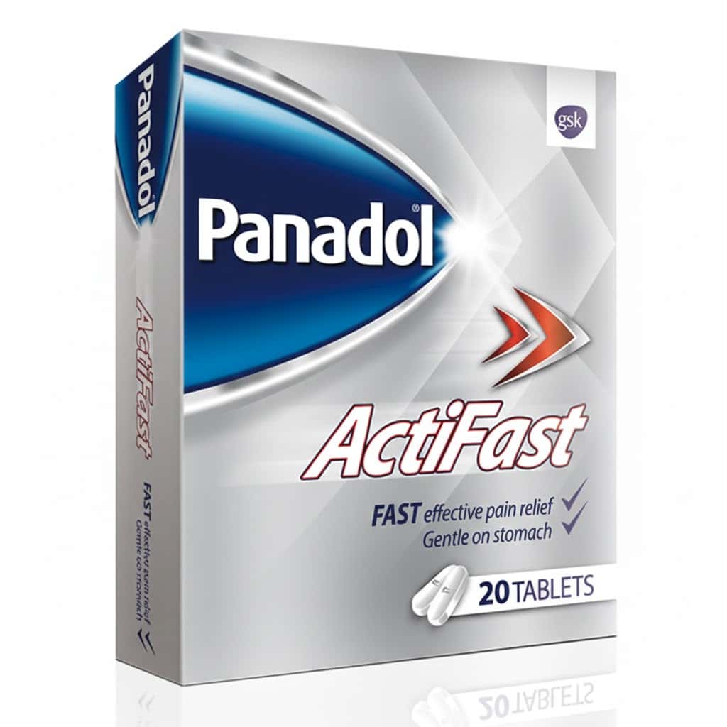 PANADOL ACTIFAST 500MG CPM B/20