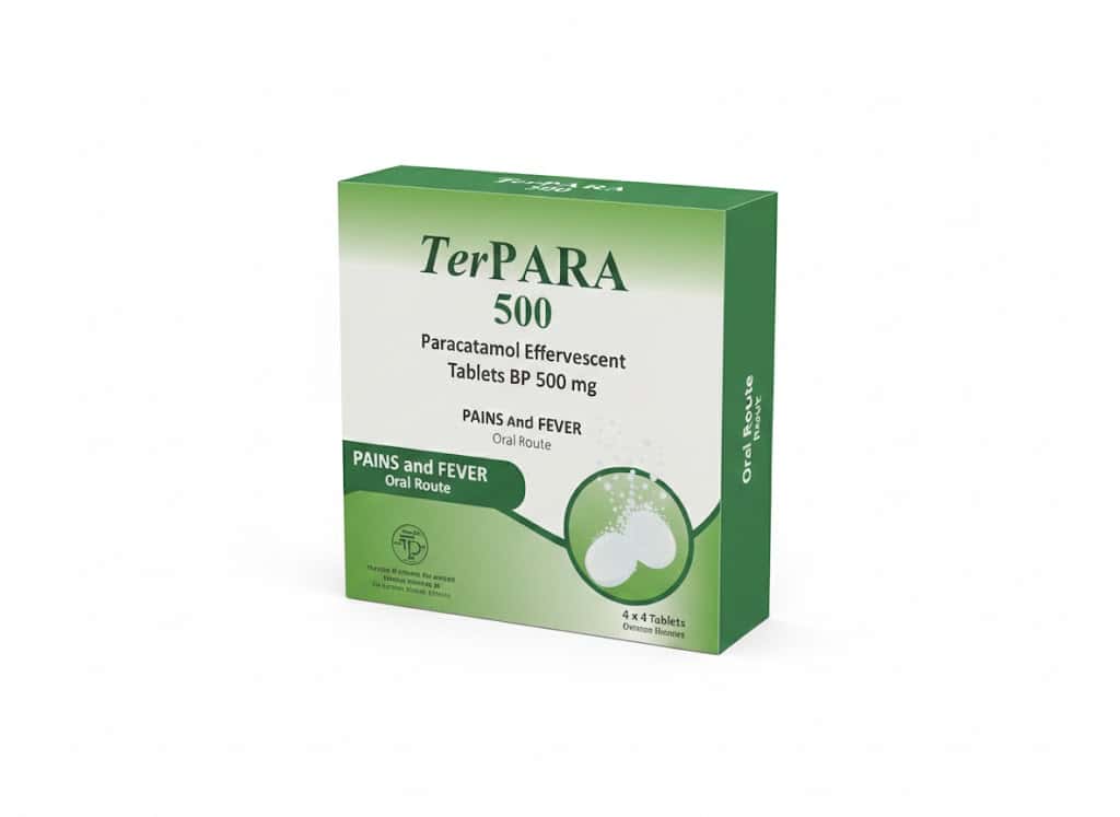 TERPARA 500MG CPR SEC B/20