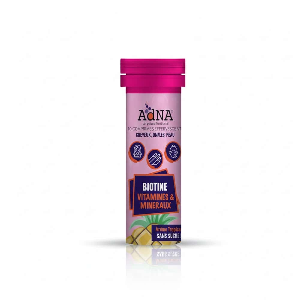 ADNA BIOTINE VIT+MIN CPR EFFV B/10