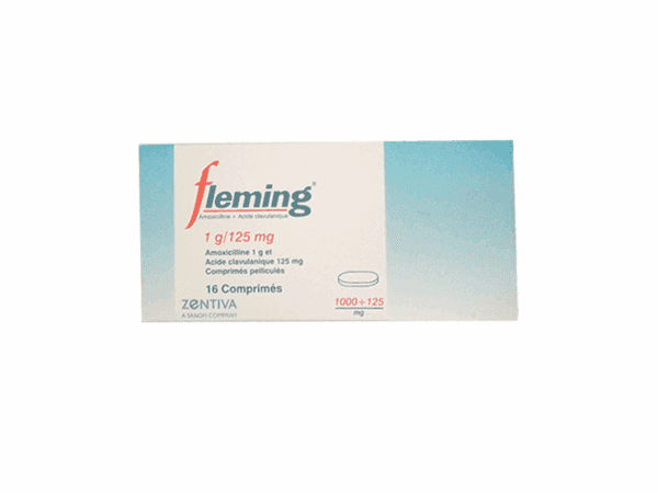FLEMING 1G/125MG CPM B/16