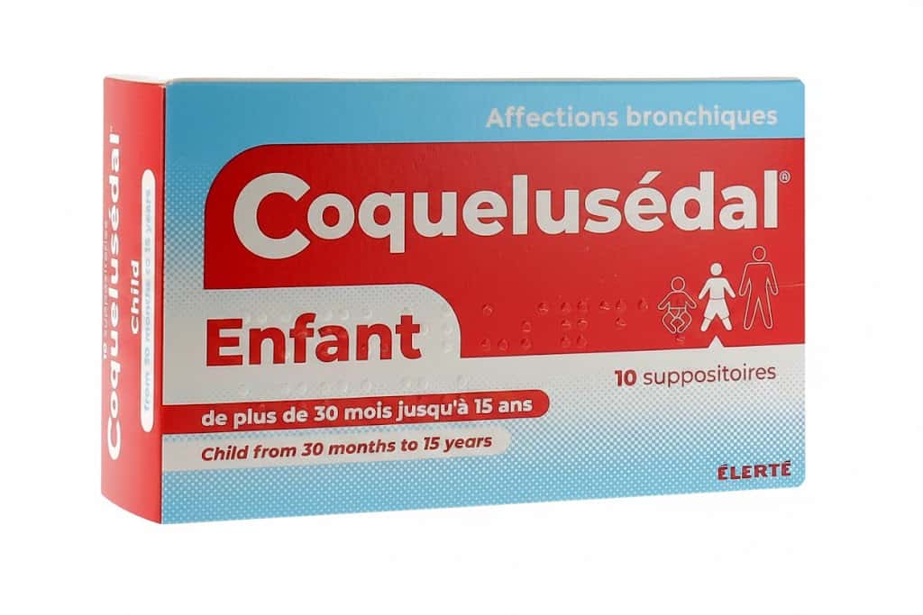 COQUELUSEDAL ENF SUPPO B/10