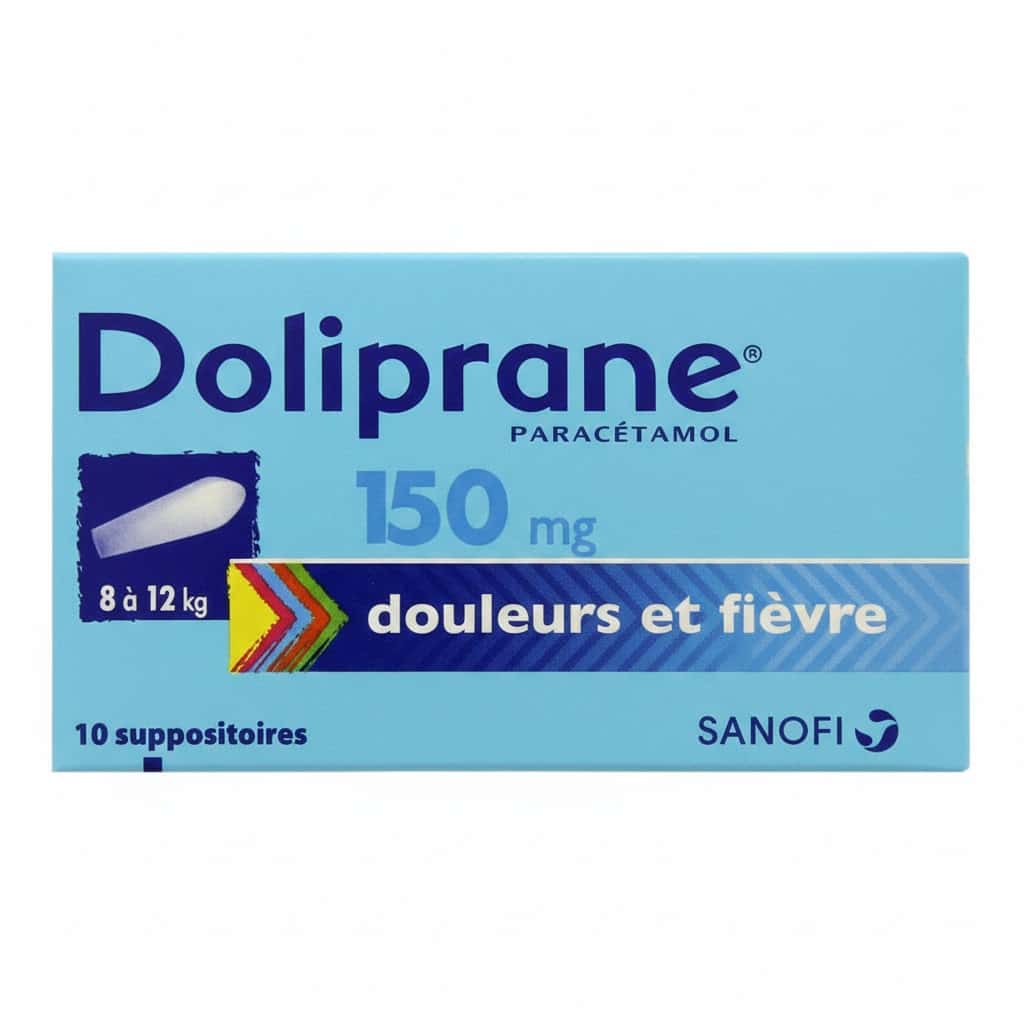 DOLIPRANE J. ENF 150MG SUPPO B/10