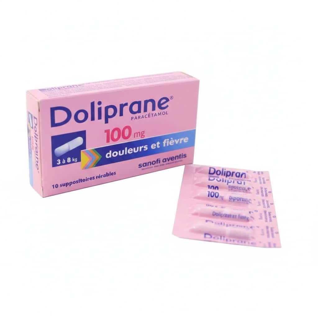 DOLIPRANE NN 100MG SUPPO B/10