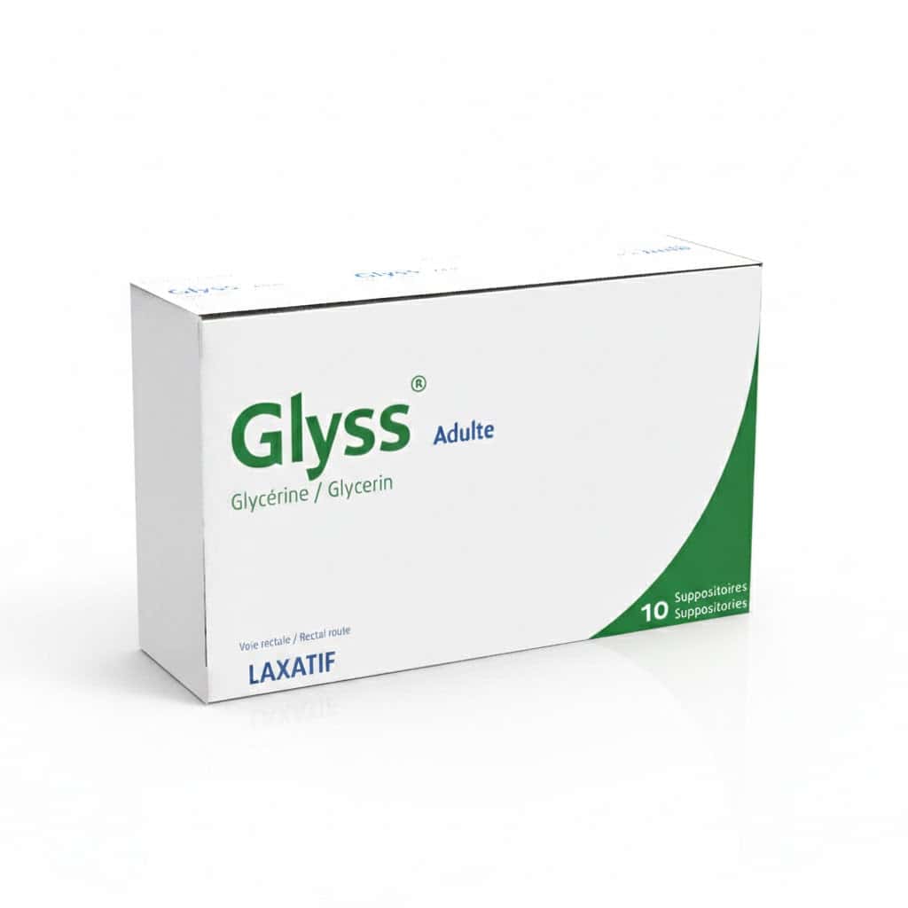 GLYSS SUPPO ADULTE BTE 10