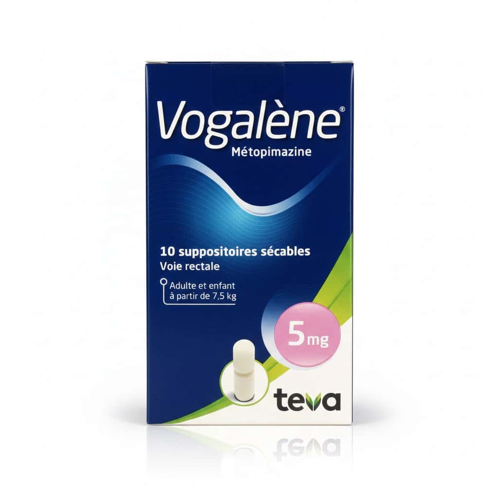 VOGALENE 5MG SUPPO BT 10
