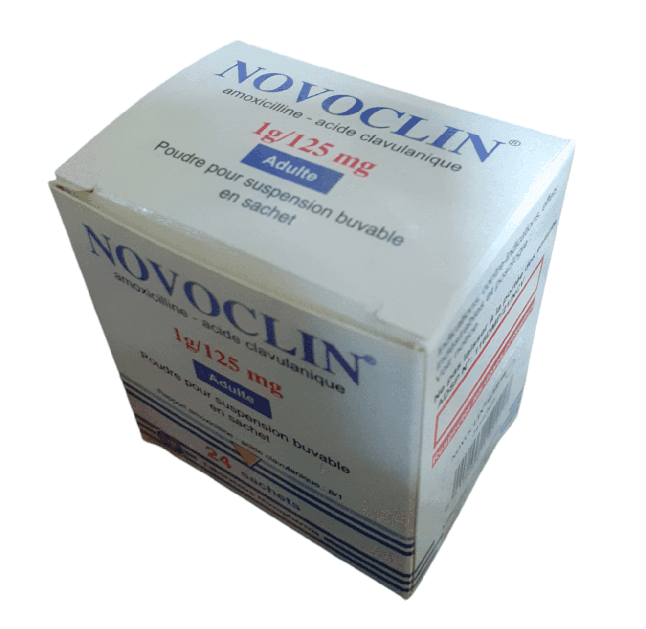 NOVOCLIN 1G/12,5MG SACH BT 16