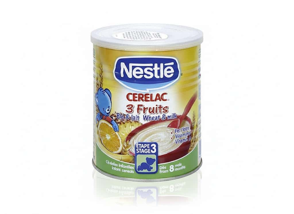 CERELAC FARINE 3 FRUITS BT 400G