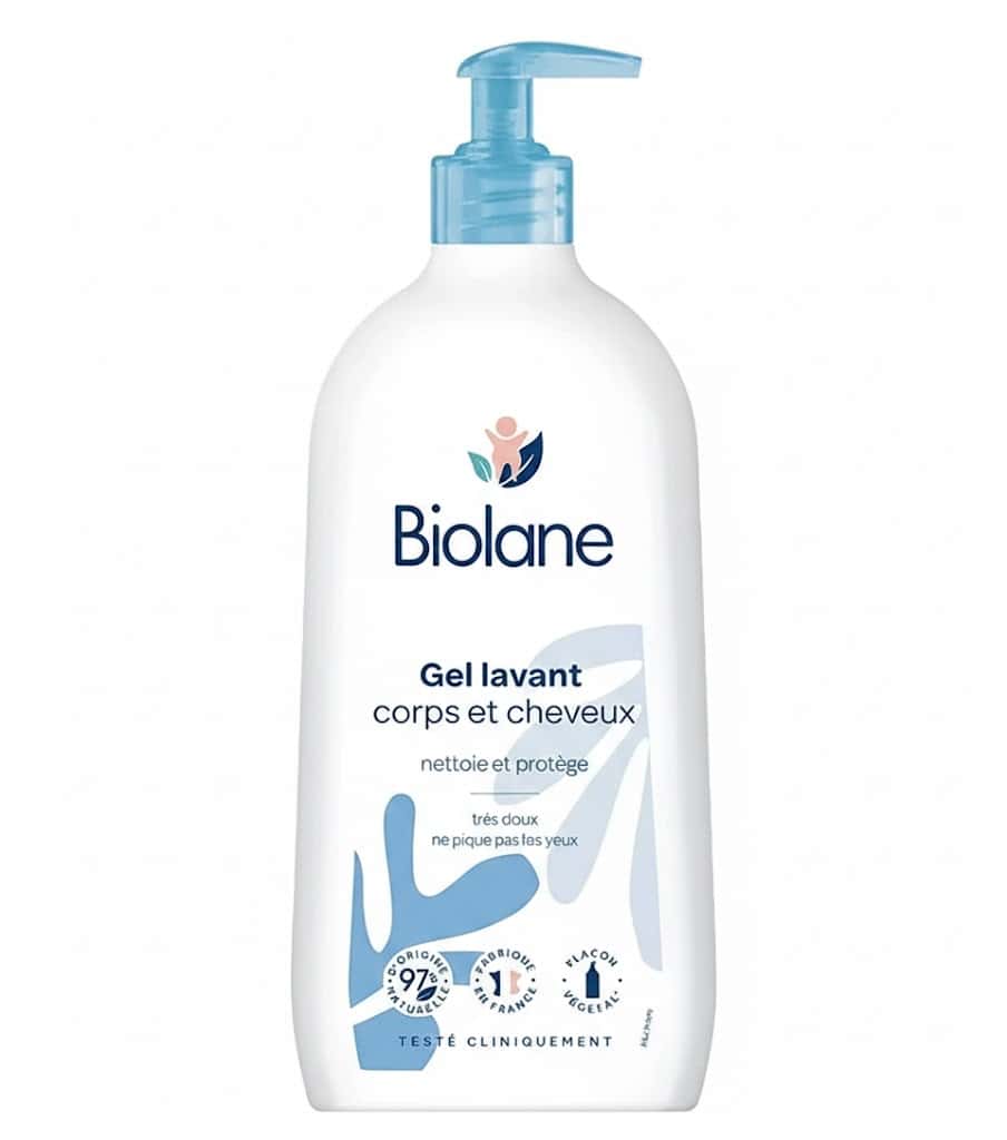 BIOLANE GEL CORPS ET CHEVEUX 750 ML