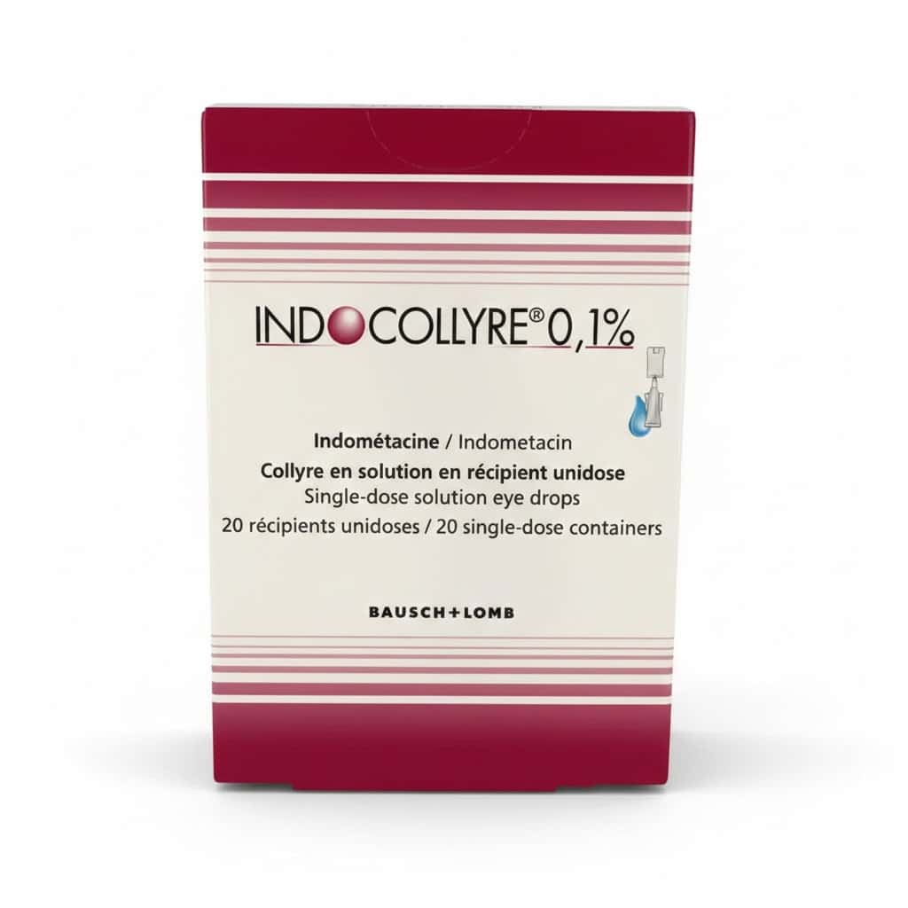 INDOCOLLYRE 0,1% FL 5ML