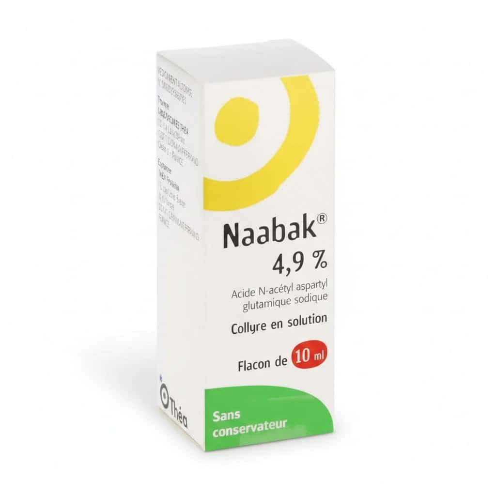 NAABAK 4,9% COLLYRE FL 5ML