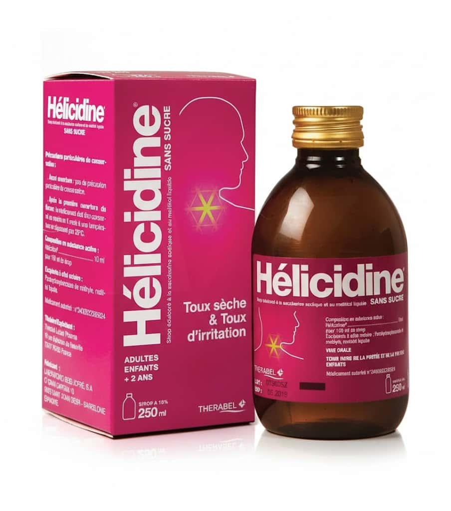 HELICIDINE SIROP FL 250ML