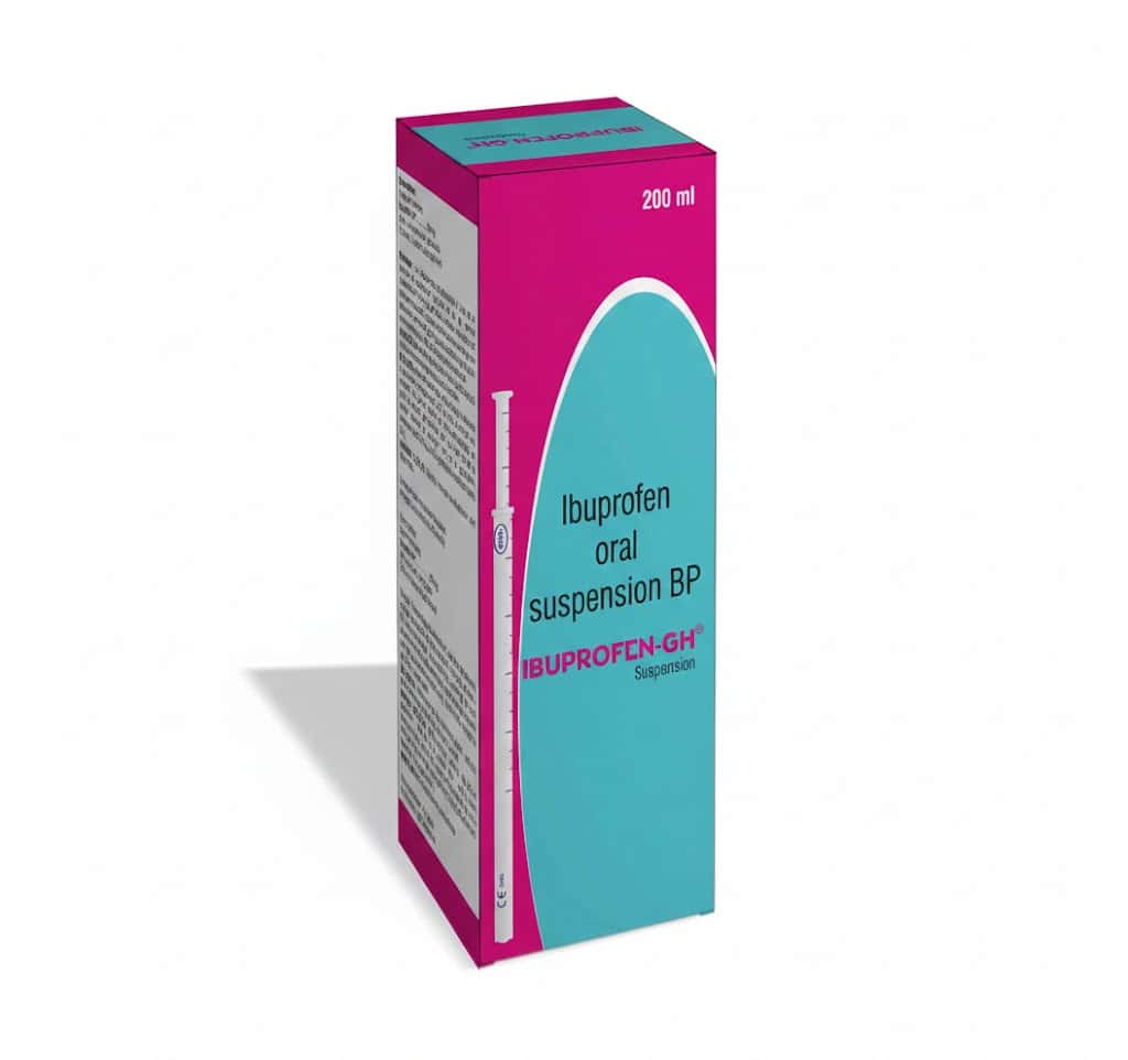IBUPROFENE GH 100MG SP F/200ML