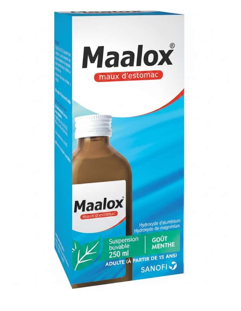 MAALOX BUV SUSP FV 250ML