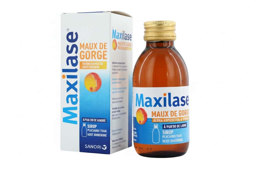 MAXILASE 200U/ML SIROP FL125ML