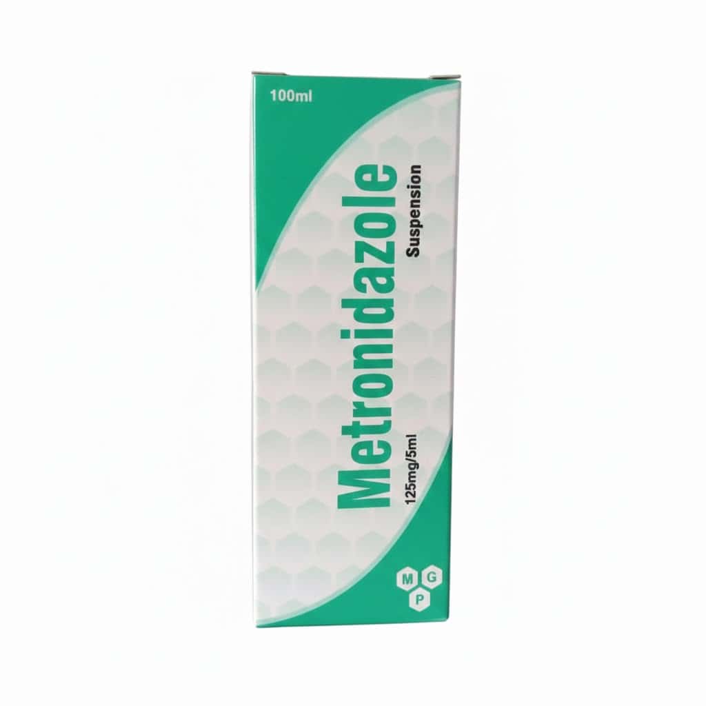 METRONIDAZOLE UBI 125MG/5ML SP FL ...