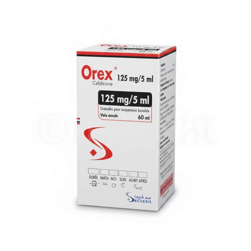 OREX 125MG SP FL/60ML