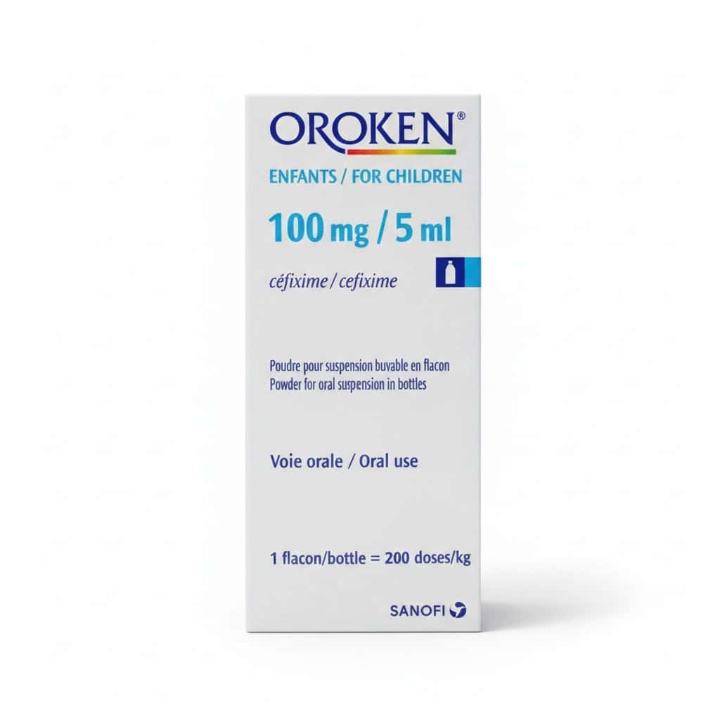 OROKEN 100MG PDR.SUSP.FL200DOS