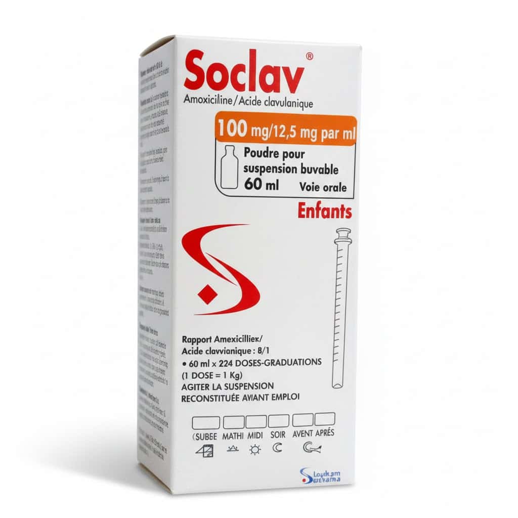 SOCLAV 100MG/12,5MG FL60ML