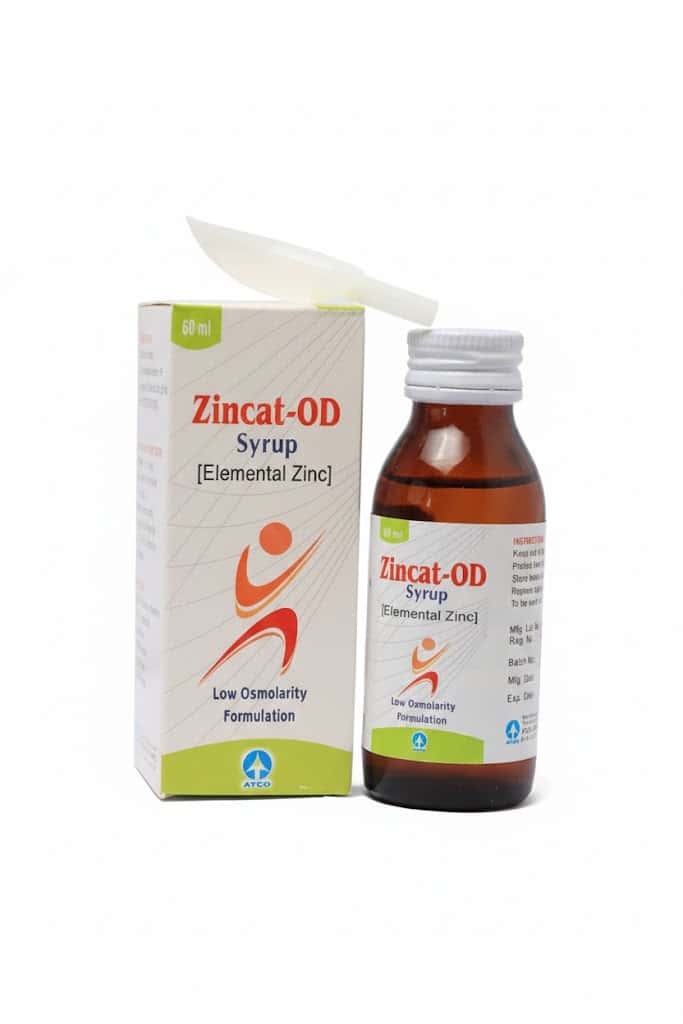 ZINCAT-OD 20MG SP F/60ML