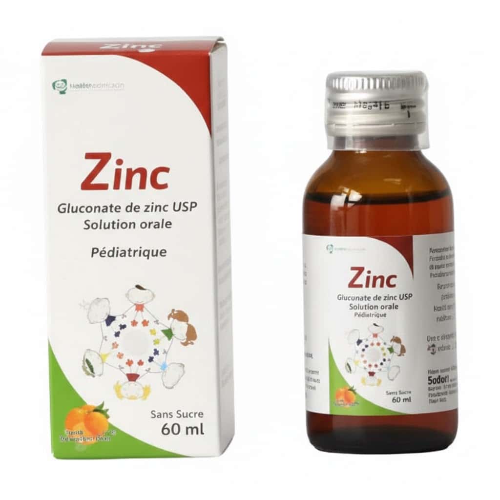 ZINC 10MG/5ML SP F/60ML