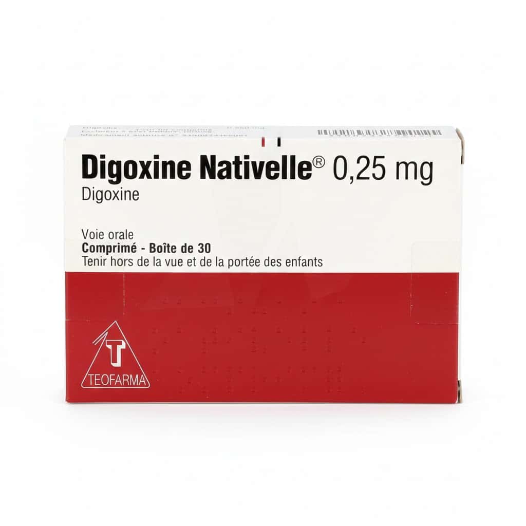 DIGOXINE 0,25MG CPR BT 30