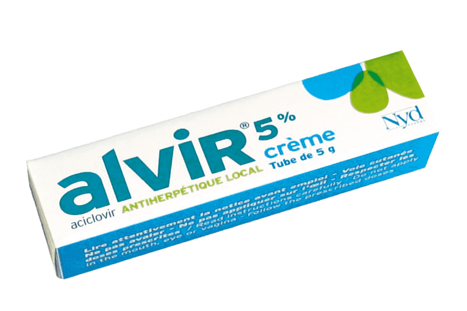ALVIR CREME 5% TB 5G